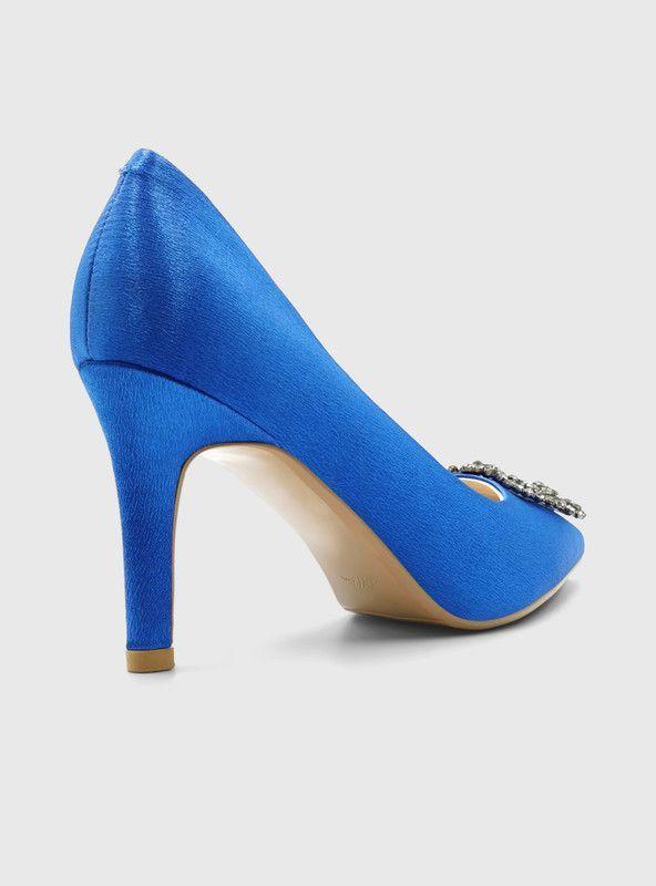 Zapato Toffy Co. Leticia Azul Mujer-3