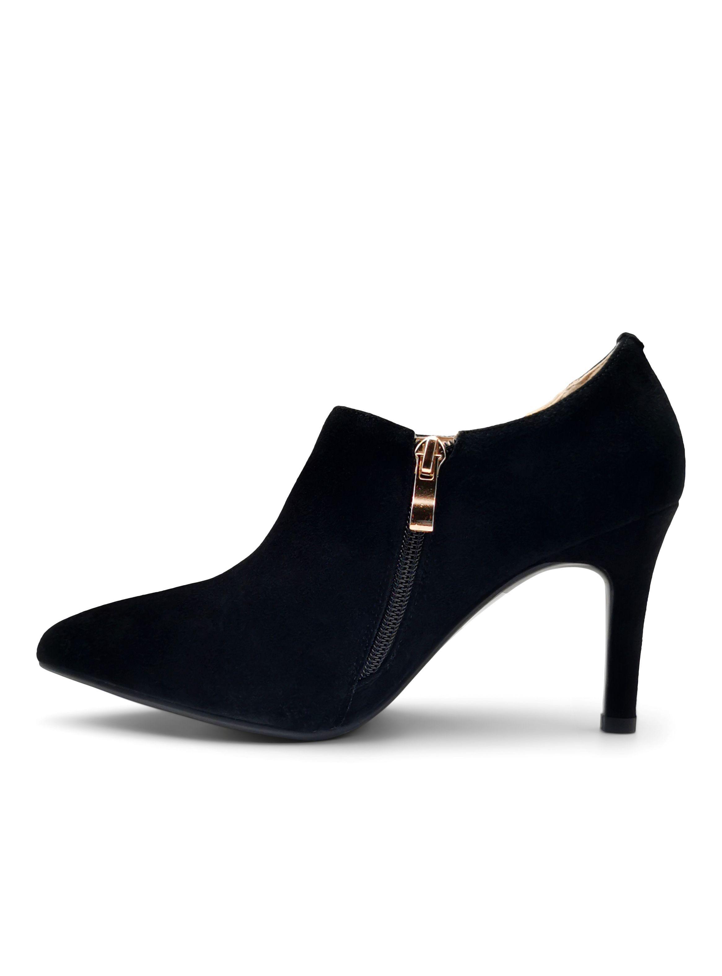 Botín Mujer Victoria Negro Animal Print Toffy Co.-2