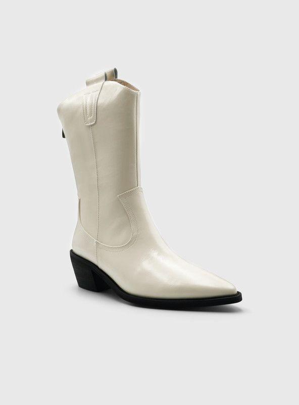 Bota Toffy Co. Montana Blanco Mujer-1