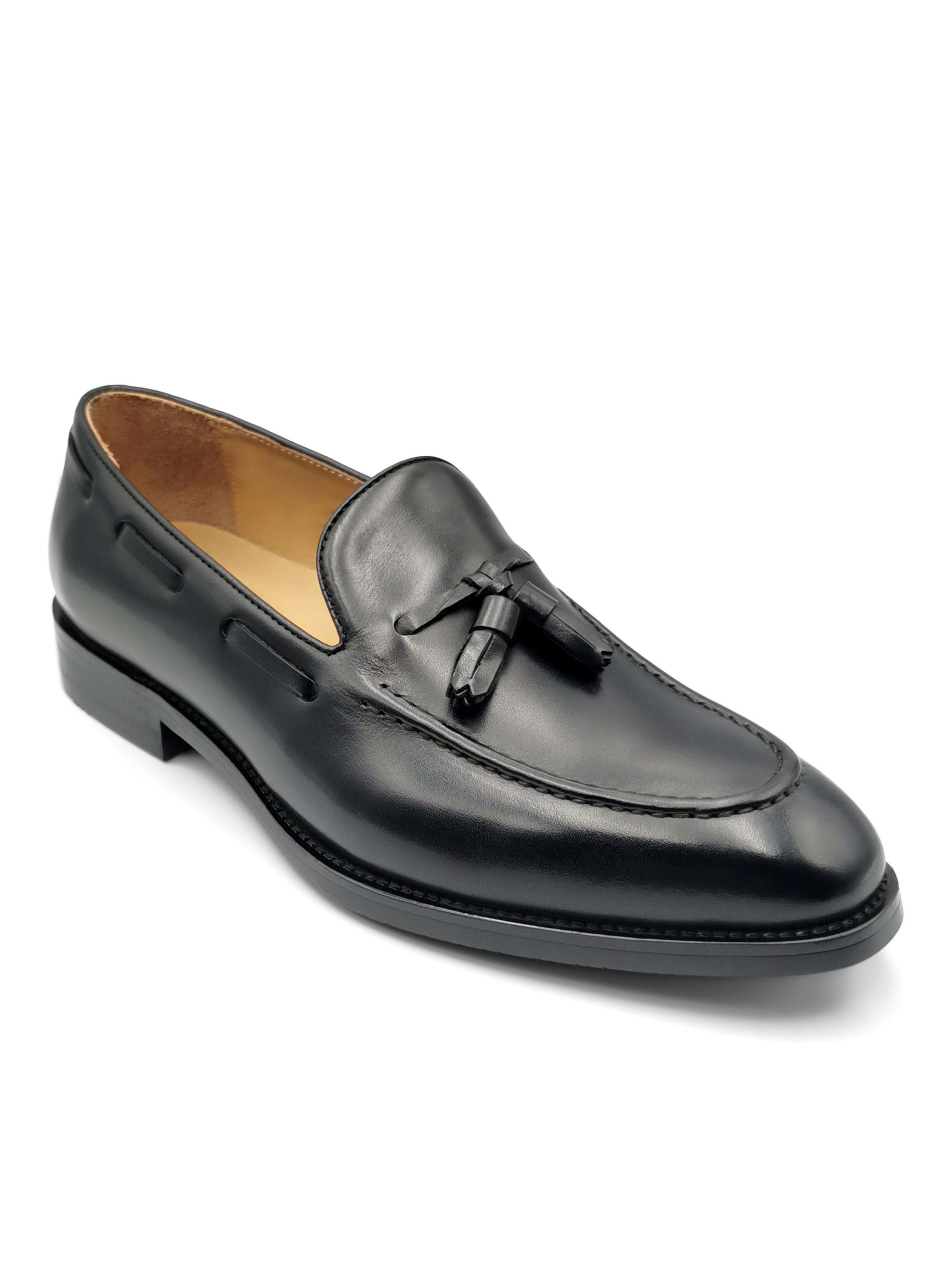 Mocasín Hombre Francesco Negro Templarios-1