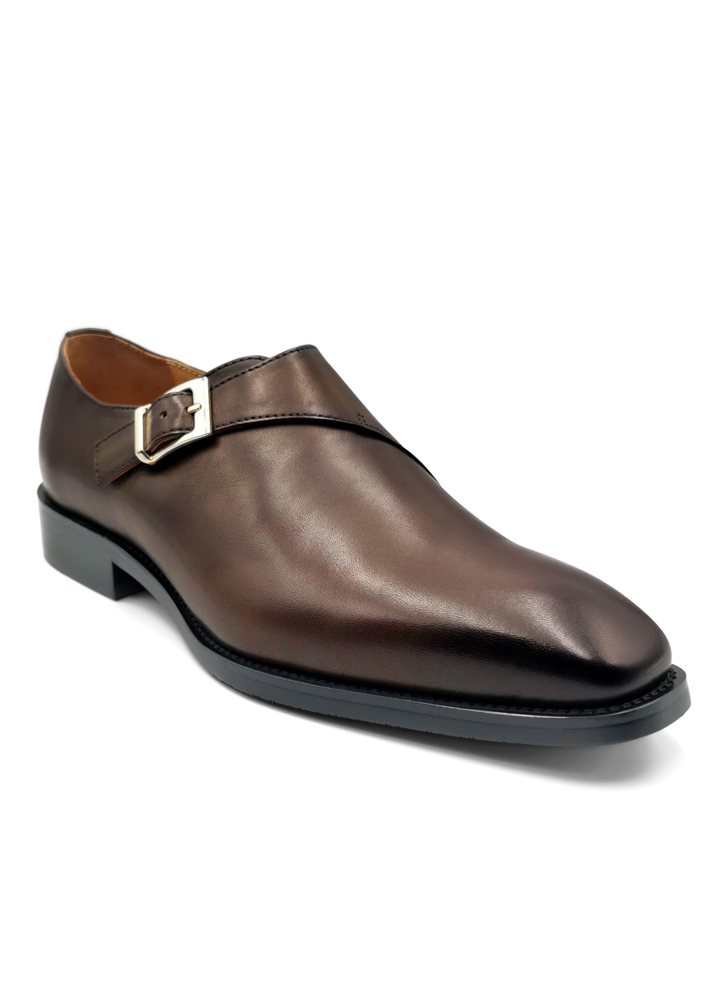 Zapato Hombre Camilo Café Oscuro Templarios-1