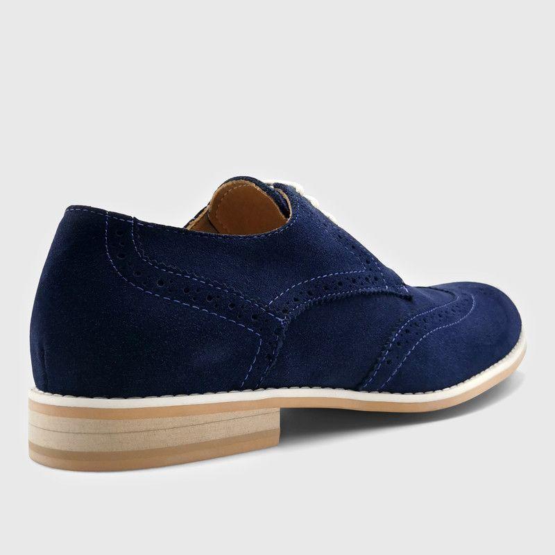 Zapato Templarios Felipe Azul Hombre-3