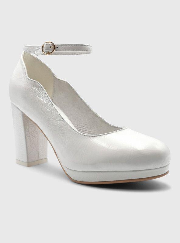 Zapato de novia Toffy Co. Lauren Blanco Mujer-1