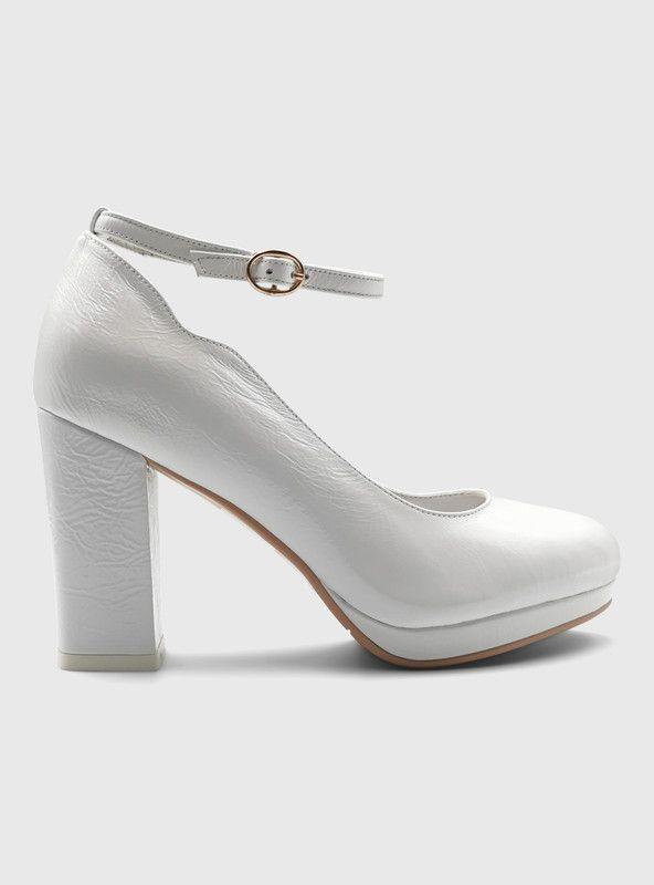 Zapato de novia Toffy Co. Lauren Blanco Mujer-0
