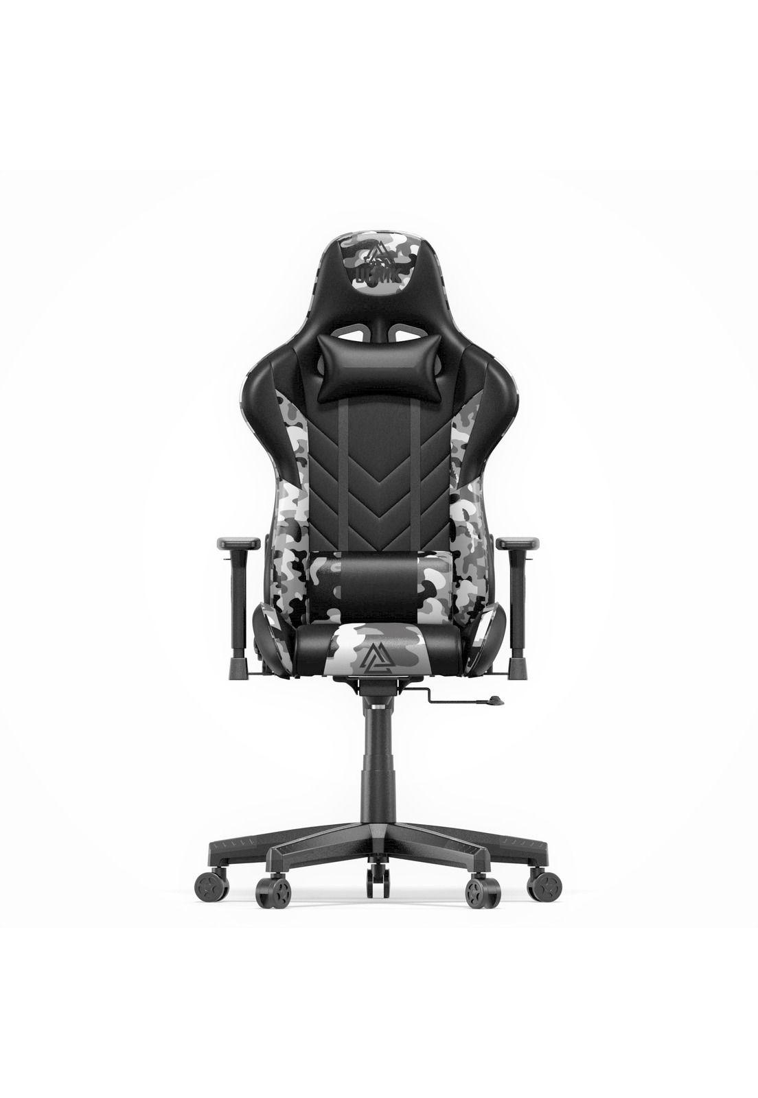 Silla Gamer de oficina Profesional Ulrik Militar Blanca-0