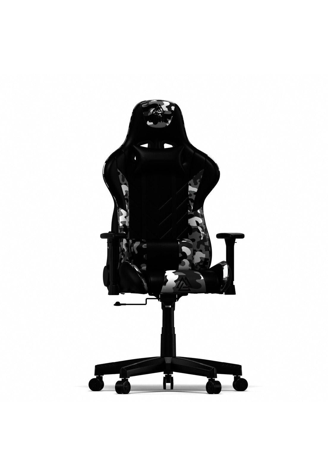 Silla Gamer de oficina Profesional Ulrik Militar Blanca-3