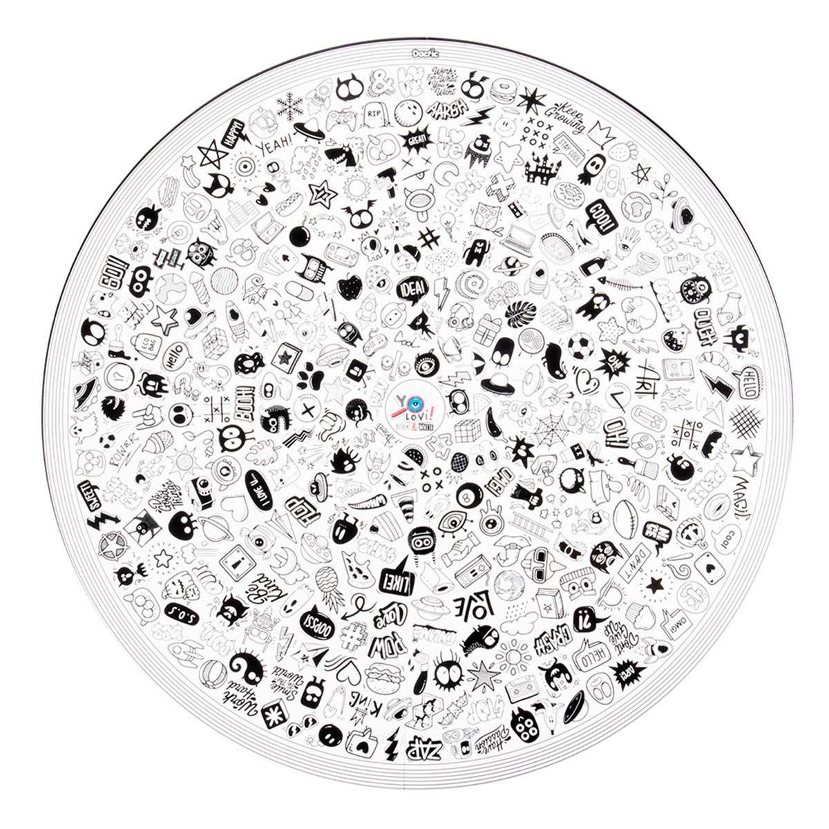 Juego De Mesa - Yo Lo Vi Black & White Dactic-3