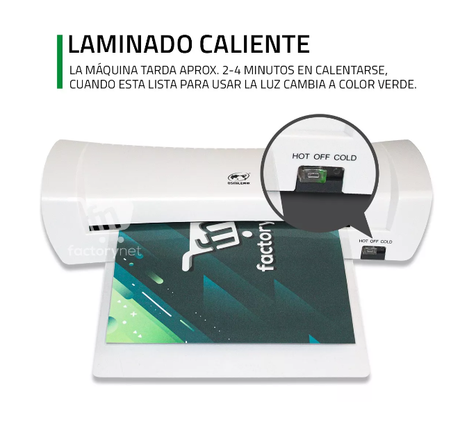 Termolaminadora Plastificadora Tamaño Carta Y Oficio-1