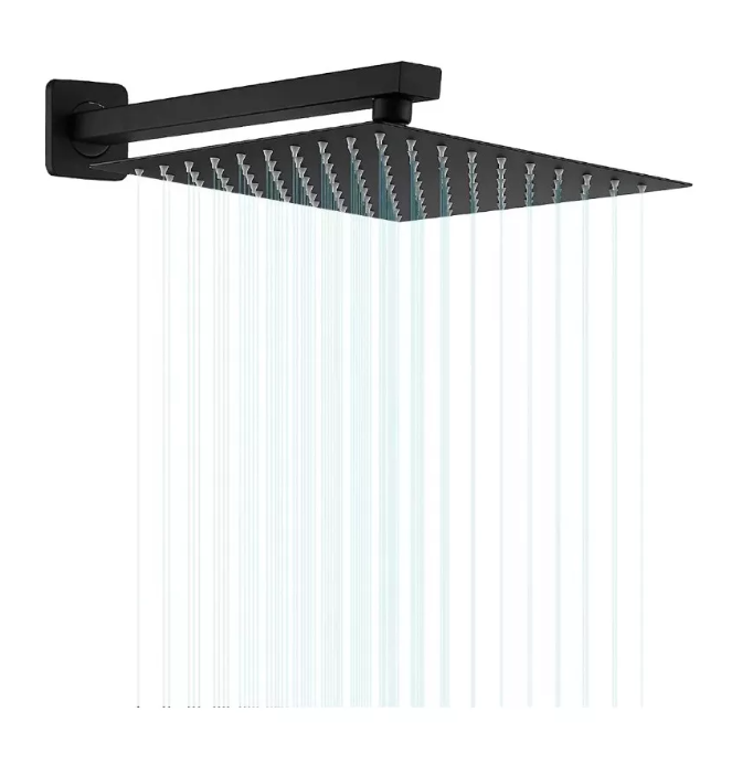Brazo De Ducha 40cm Negro Notte-0