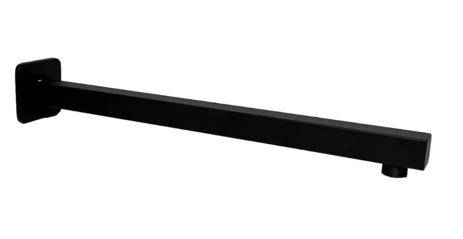 Brazo De Ducha 40cm Negro Notte-3