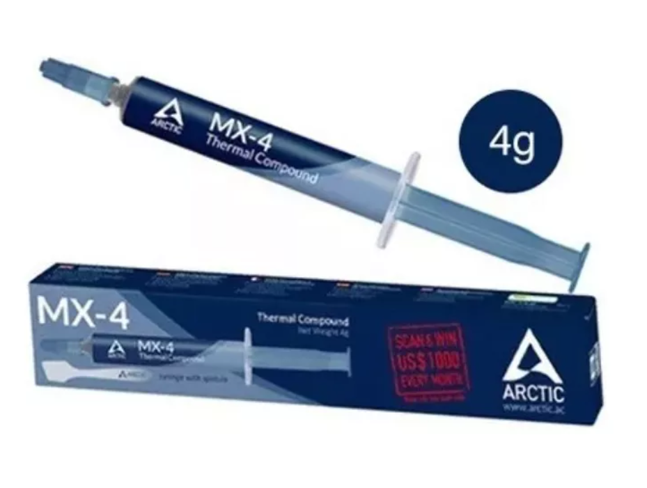 Pasta Térmica Disipadora Mx-4 Con Espátula Para Pc 4gr-1
