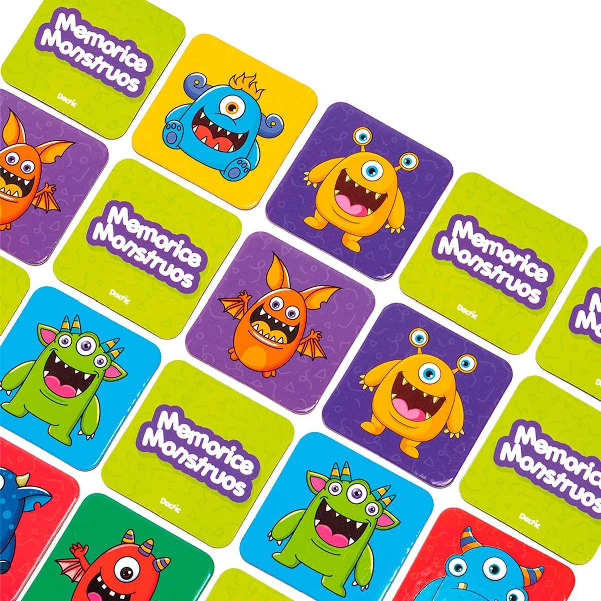 Memorice Monstruos 32 Piezas-2