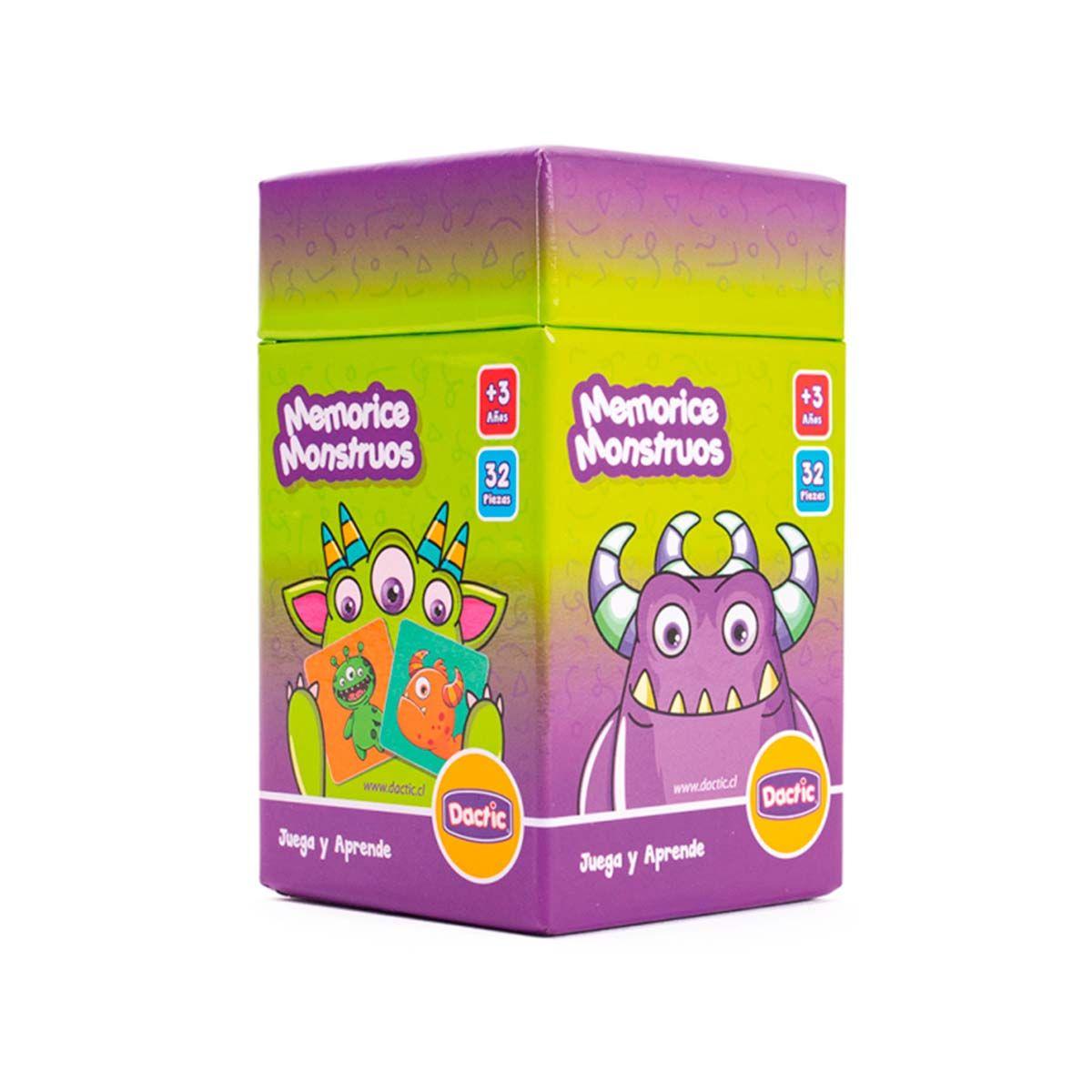 Memorice Monstruos 32 Piezas-3