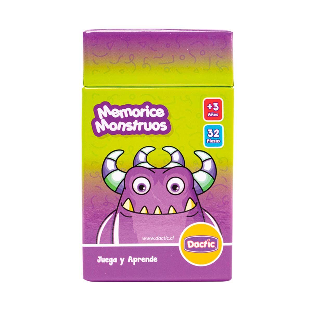 Memorice Monstruos 32 Piezas-4