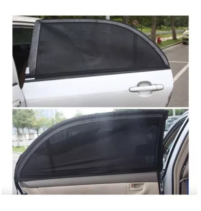 Pack De Malla Para Puerta De Auto Uv Sol-1