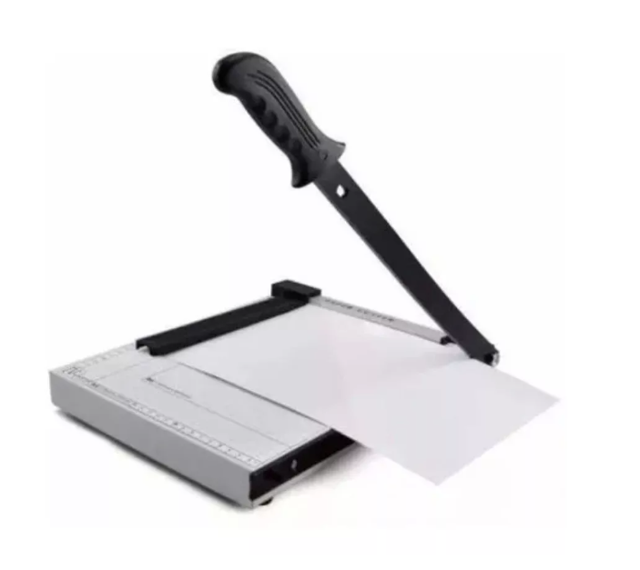 Guillotina Metálica 25 X 30 Cm Cuchilla Auto afilable 12 Hoja-0