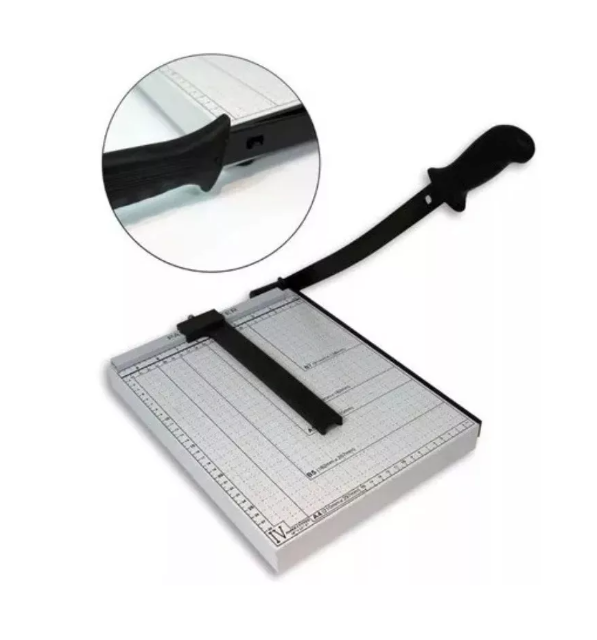 Guillotina Metálica 25 X 30 Cm Cuchilla Auto afilable 12 Hoja-1