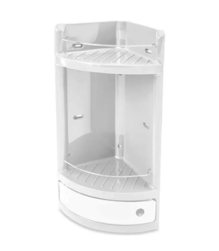 Esquinero Organizador De Ducha Baño Rey Plast-0