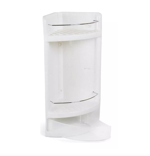 Esquinero Organizador De Ducha Baño Rey Plast-1
