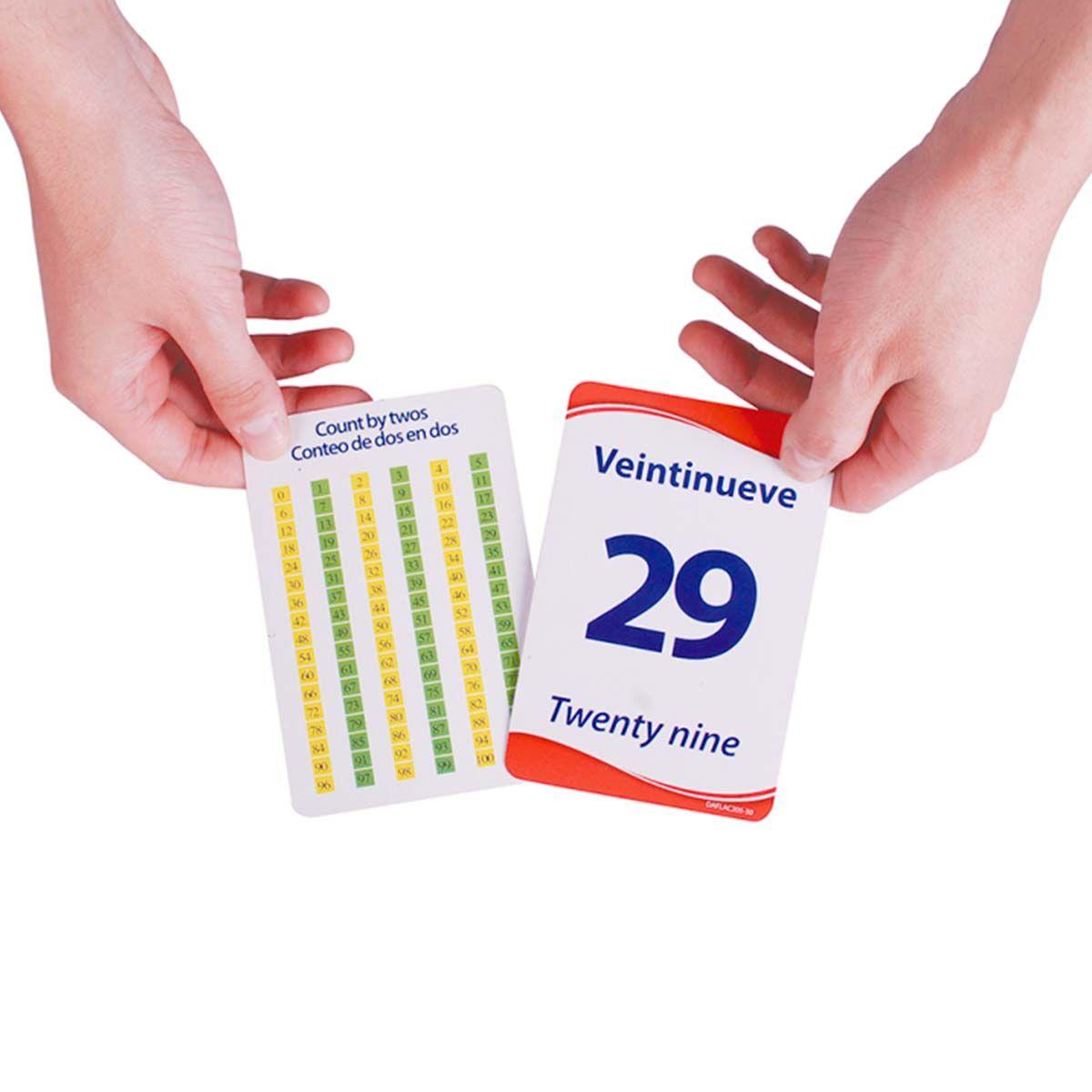Láminas Didácticas, Flash Card Números Del 0 Al 100. Dactic-2