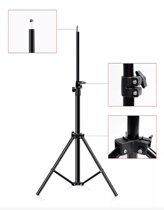 Anillo Rgb Aro De Luz Multicolor + Trípode-5