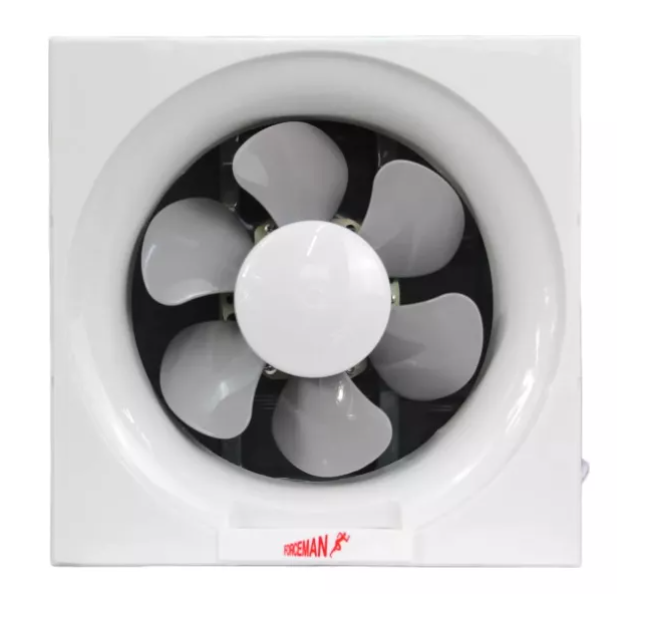 Extractor De Aire 10 Pulgadas Cuadrado Pared Certificado-0