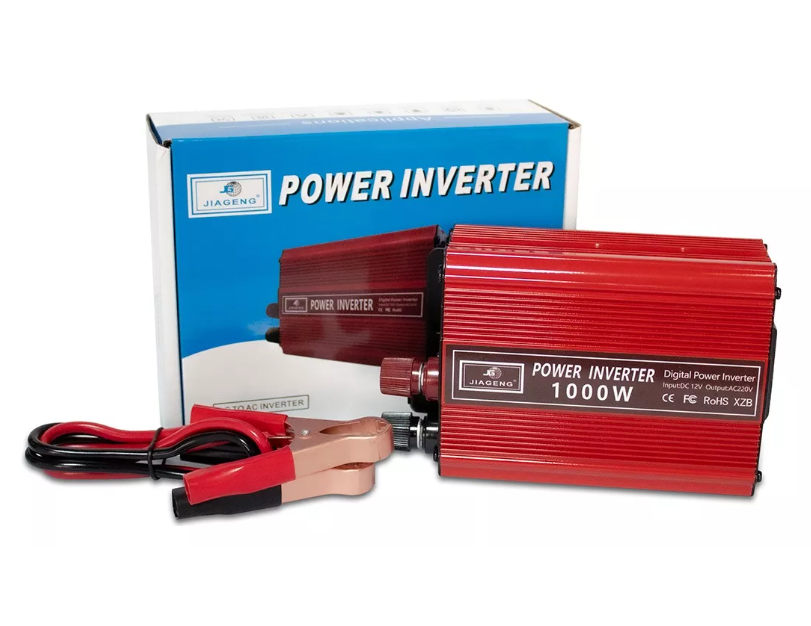 Conversor Inversor Voltaje Corriente 12v 220v 1000w Auto-0