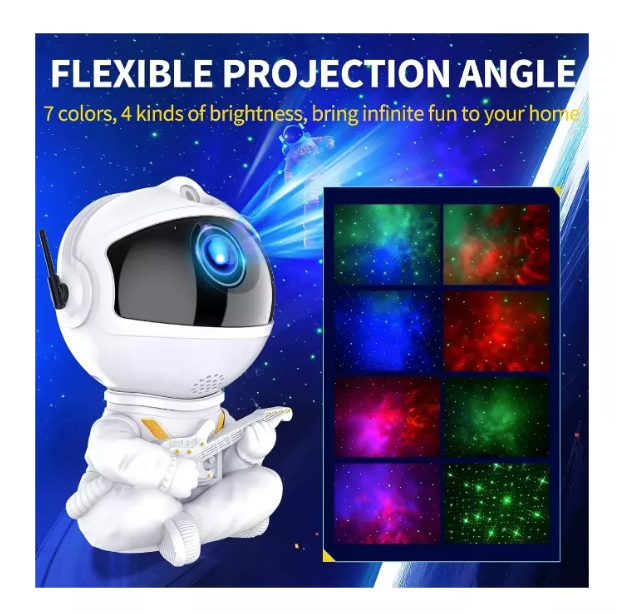 Lampara Proyector Astronauta De Galaxia Luz Led /rgb-premium-3