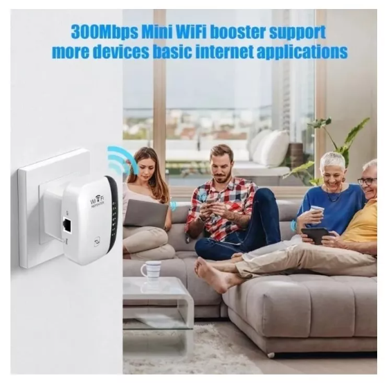 Repetidor Amplificador Wifi Señal 300 Mbps-1