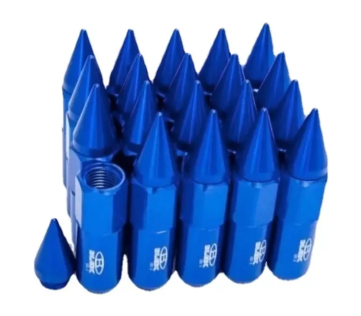 Set 20 Tuercas Blox Puntas 1.5 Colores Tunning Auto-0