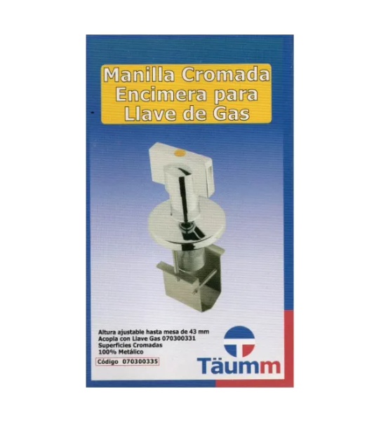 Manilla Cromada Para Llave De Gas-3
