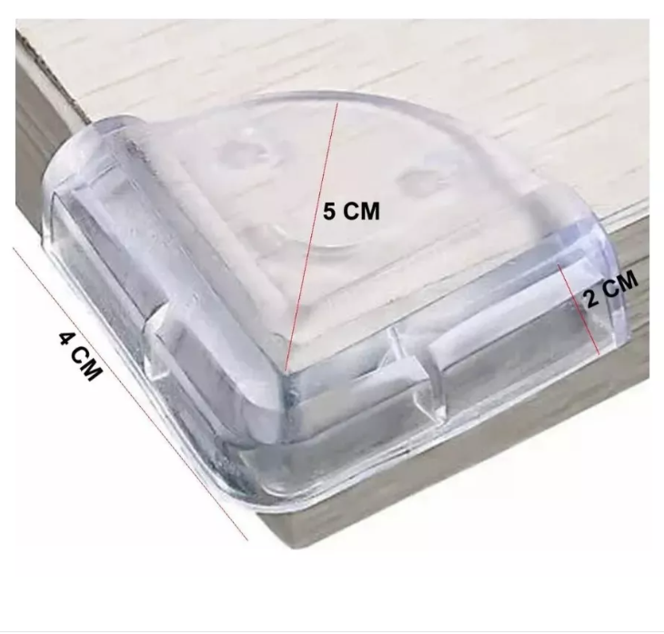 Esquineros Protector De Silicona Protección Bebe Mesa Mueble-3