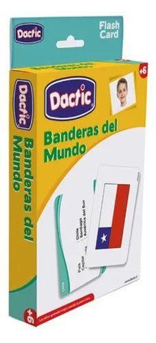 Lámina Bandera Del Mundo 17x12cm-0