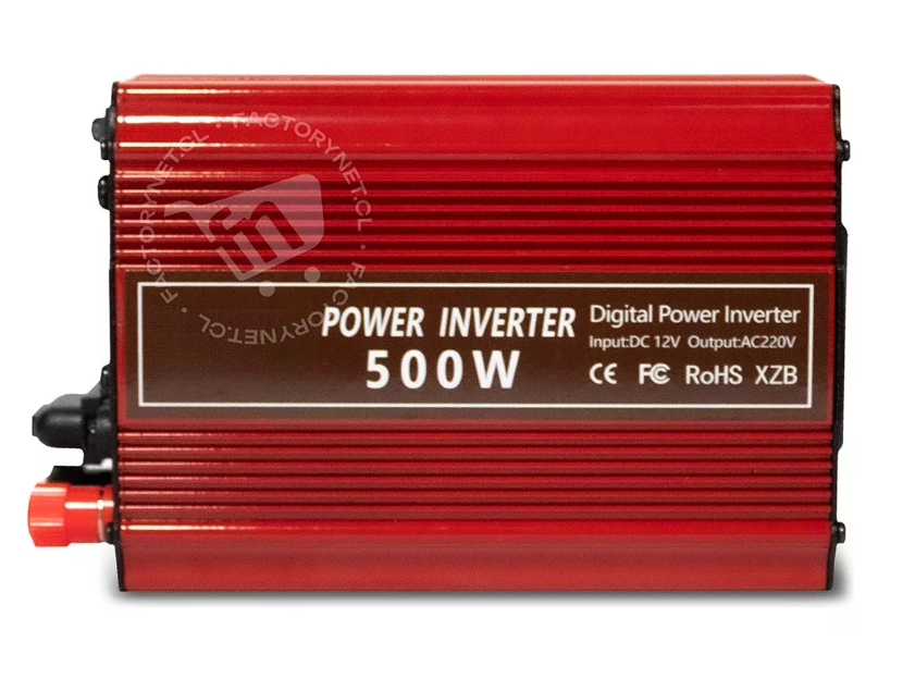 Inversor De Voltaje 12v A 220v, Con Usb, Capacidad 500watt-1