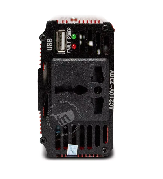 Inversor De Voltaje 12v A 220v, Con Usb, Capacidad 500watt-3
