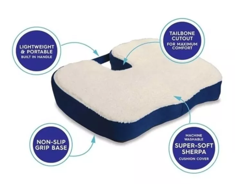 Cojin De Gel Y Espuma Asiento De Apoyo Confort-3