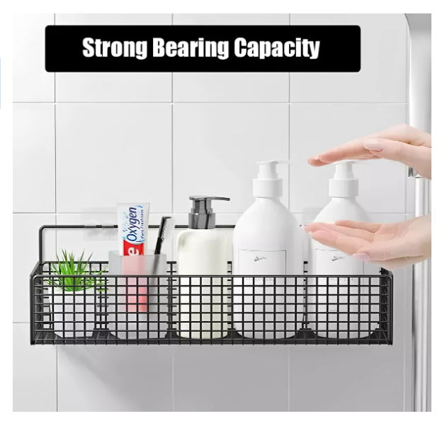 Cesta De Ducha Organizador Adhesivo Cocina/baño-2