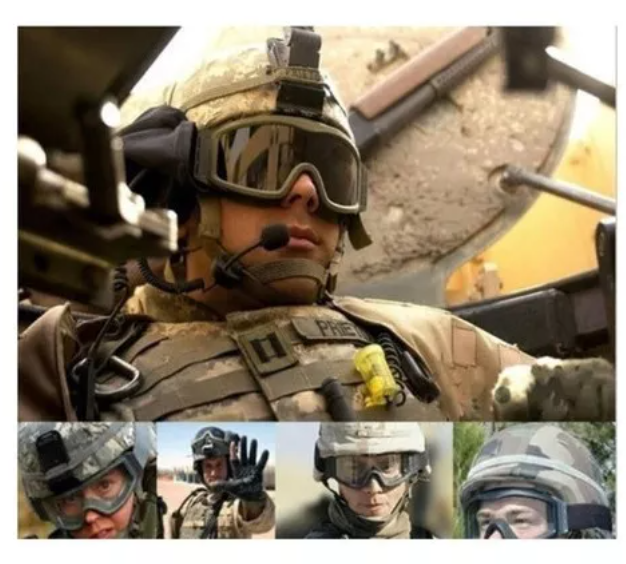 Antiparras Tacticos Airsoft Gafas Paintball 3mcs-2