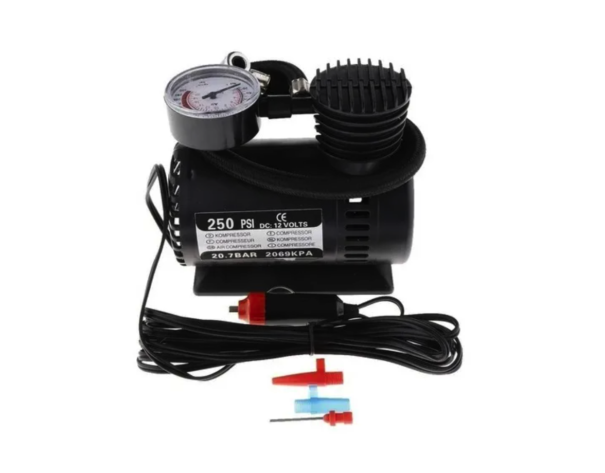 Compresor De Aire 250 Psi 12v Inflador De Neumaticos-0