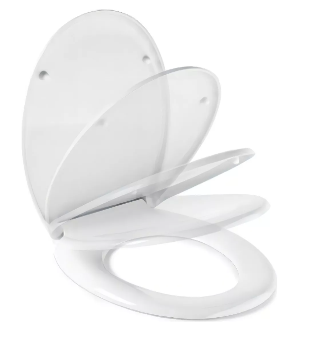 Asiento Y Tapa De Cierre Lento De Wc Blanca Fuscher-7