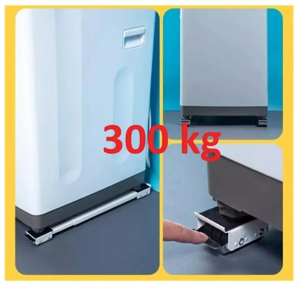 Base Telescópica C/ruedas Refrigerador Cocina Lavadora 300kg-2