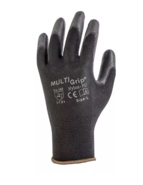 Pack 12 Guantes Trabajo Activex Multigrip Nylon Alta Calidad-1
