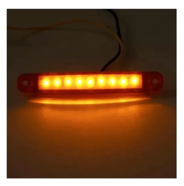 4 Luces Laterales Posición Led Bi-volts Auto Camión-2