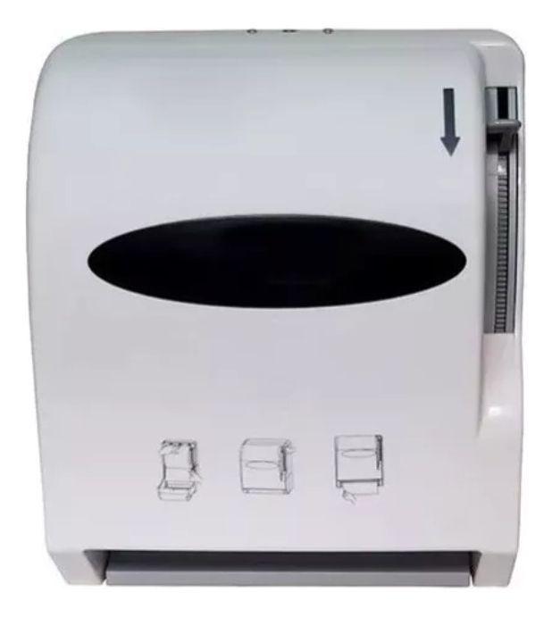 Dispensador Toalla Rollo Papel Palanca Y Llave Industrial-0