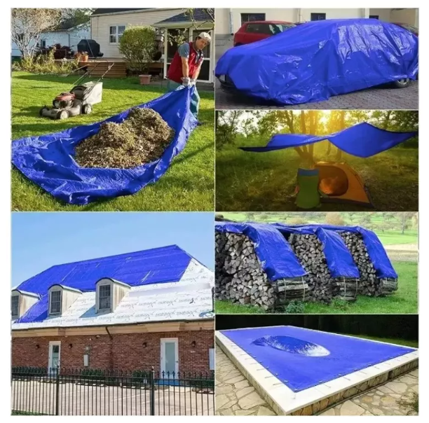 Lona Carpa Multiuso 5x6 Metros Impermeable Cobertor Universa-4