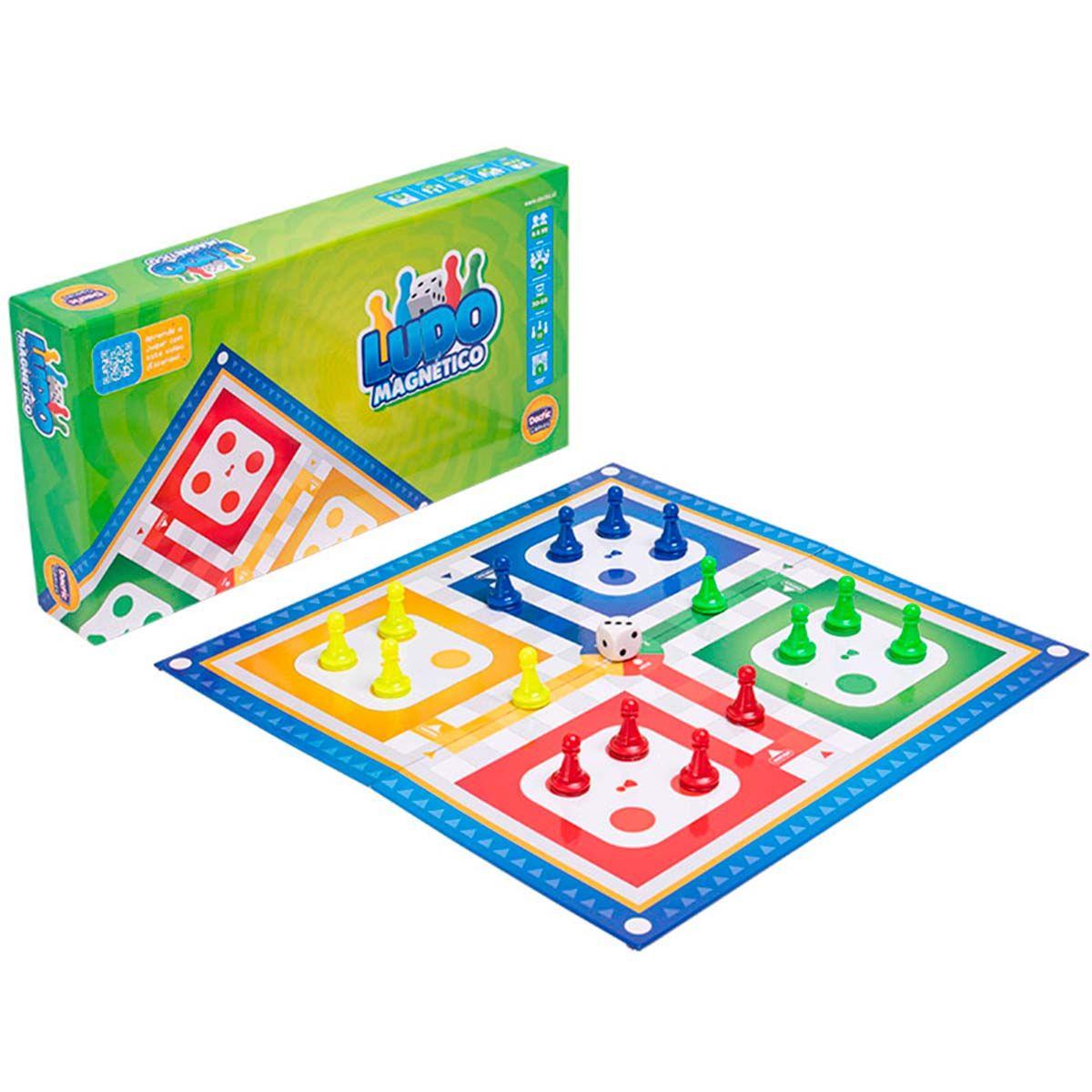 Juego De Mesa Ludo Magnético Dactic-1