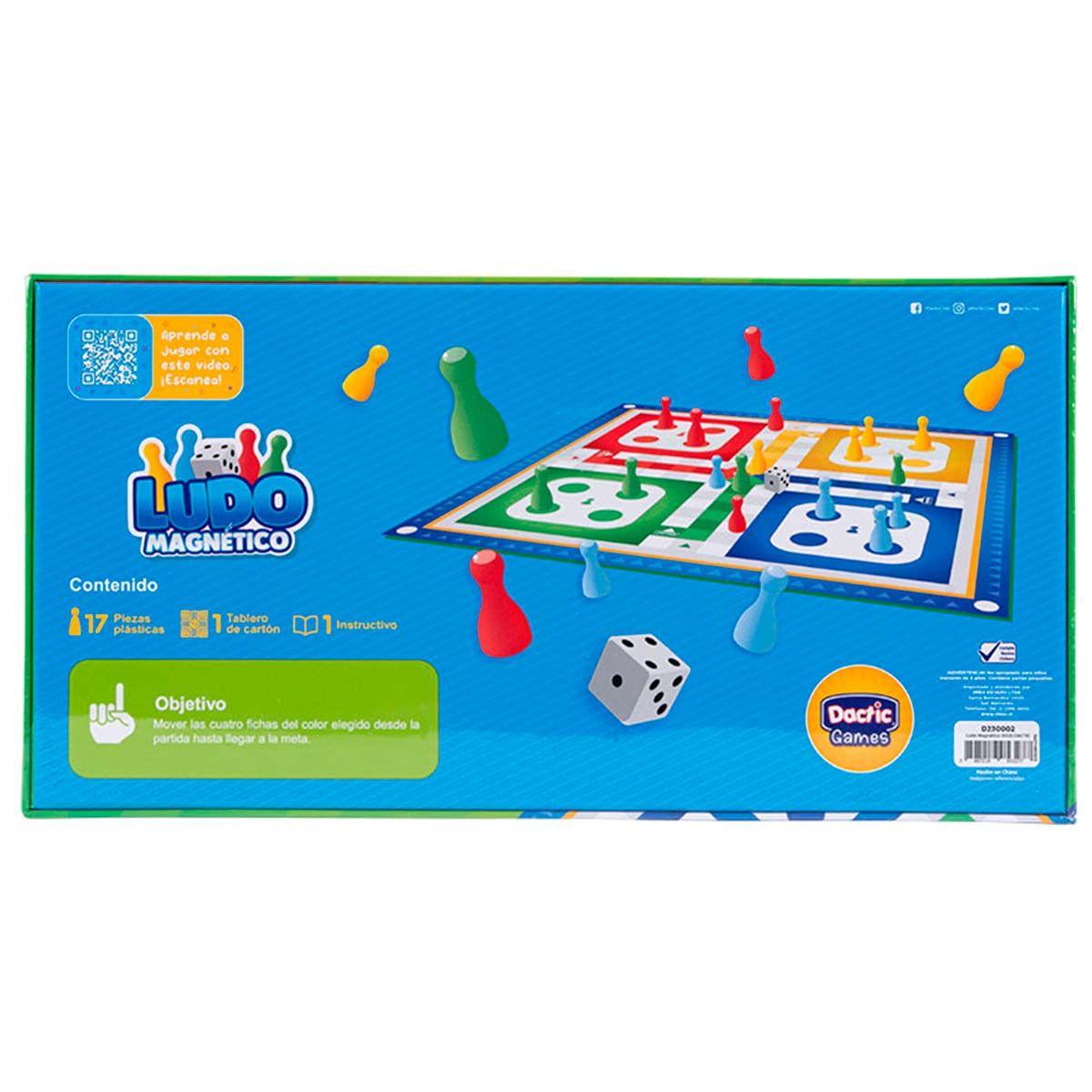 Juego De Mesa Ludo Magnético Dactic-2