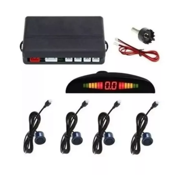 Sensores Retroceso Auto Reversa Posterior Radar-0