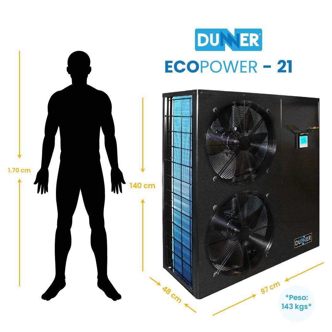 BOMBAS DE CALOR DUNNER ECOPOWER-21 PARA PISCINA DE HASTA 100M3-4