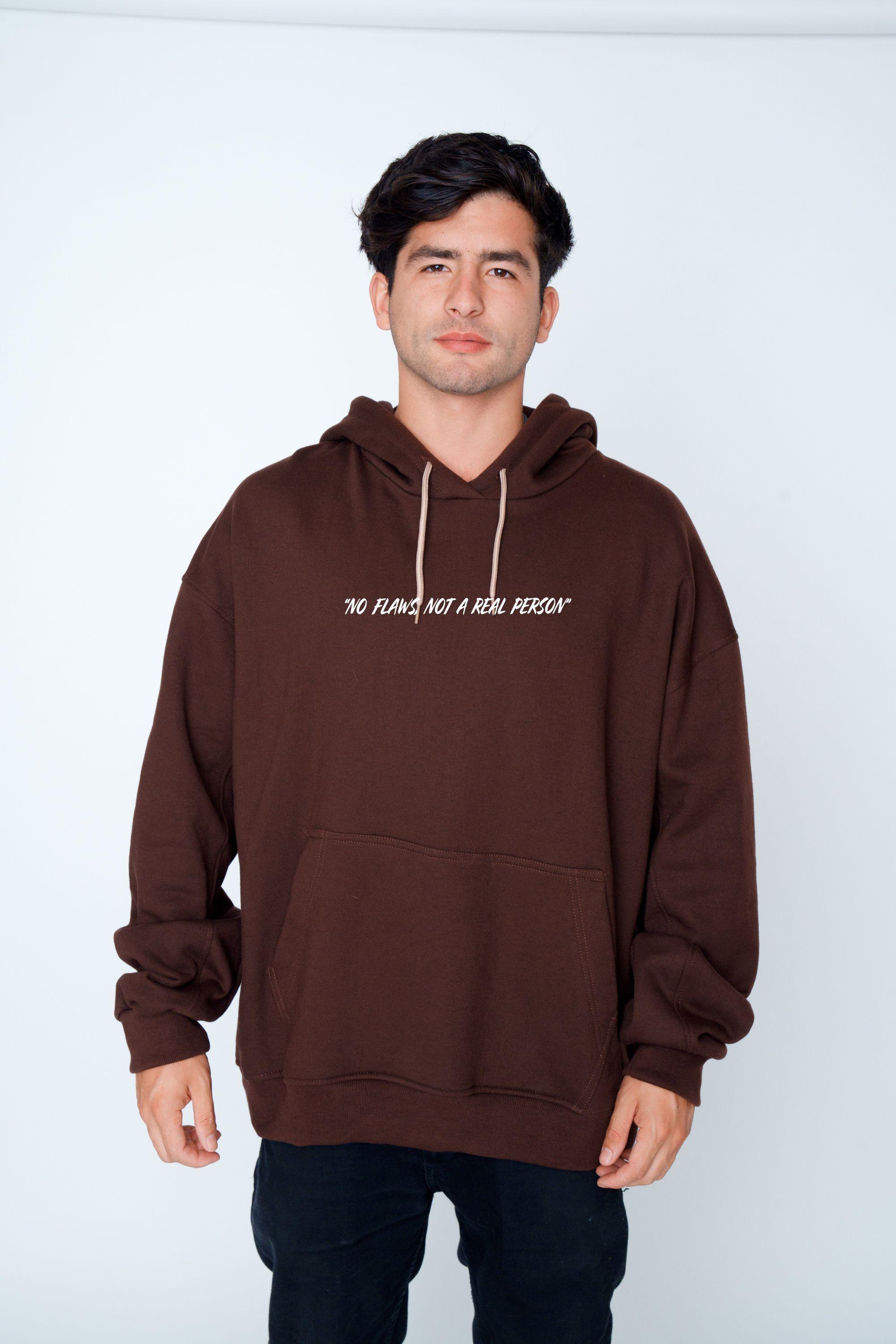 Polerón Oversize "Mocha Street Culture" Café Unisex-0